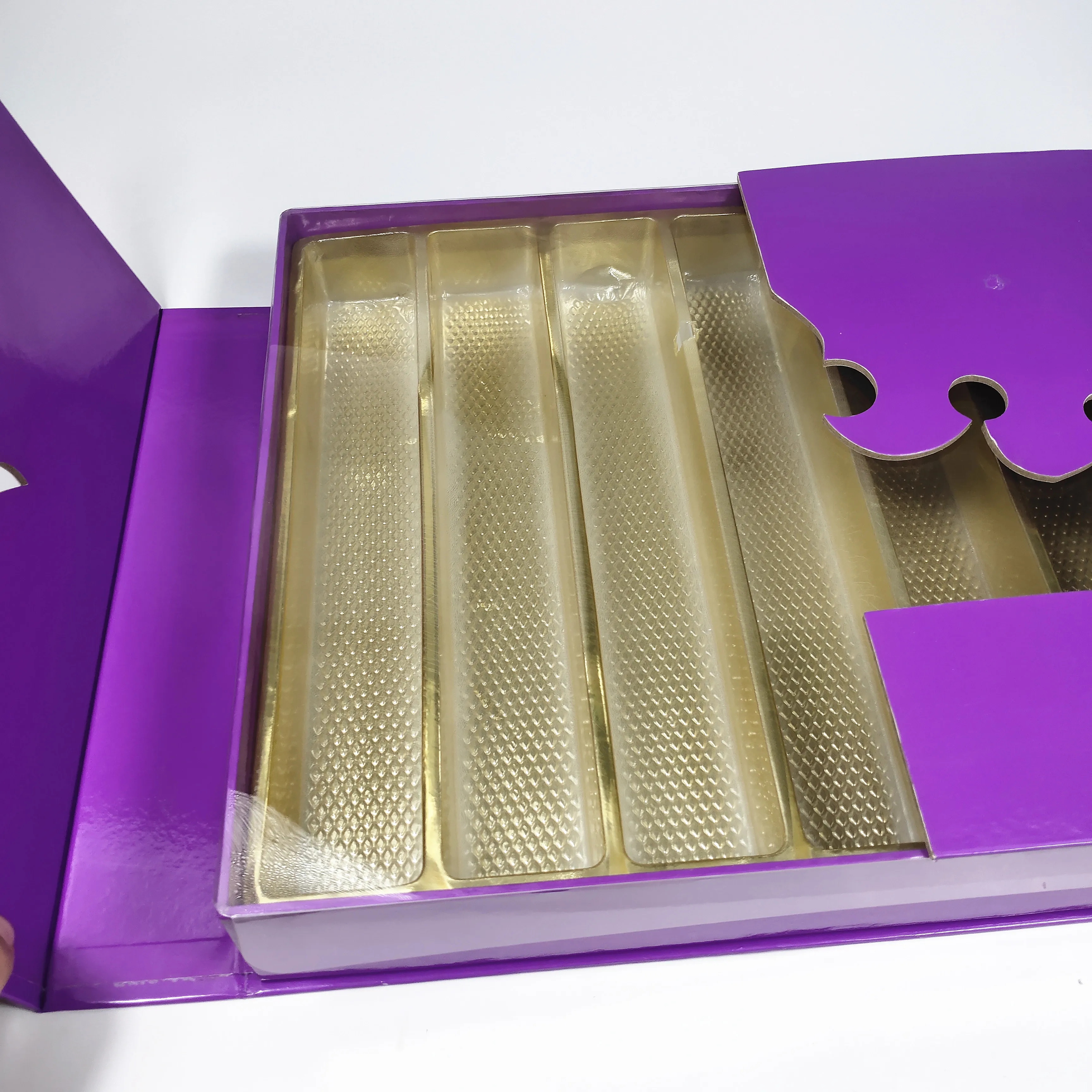 Manufacturer Custom Square Hard Luxury Small Chocolate Box Paper Packaging For Gift Product