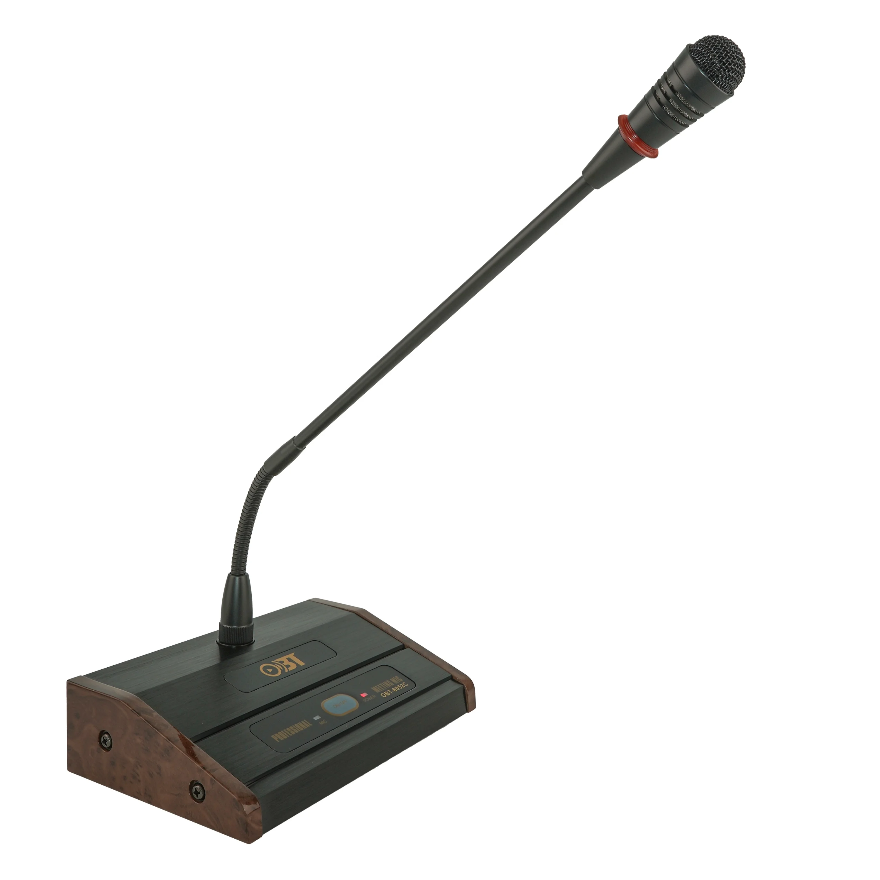 OBT-8052C динамик Профессиональный Подиум микрофон и аксессуары губка всенаправленный настольный
