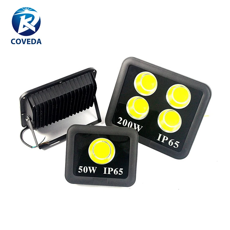 Efficient Heat Dissipation IP65 Outdoor Lamp Garden COB 50w 100w 150w 200w 250w 300w 400w 500w 600w Led Flood Light