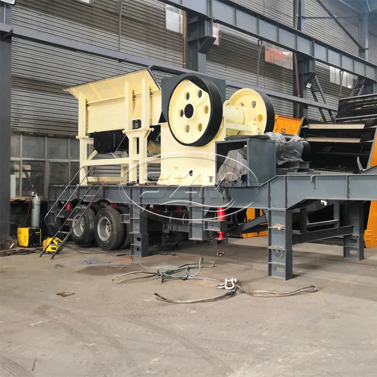 Granite Basalt Limestone Rock Crushing Plant 700X400 Jaw Crusher Mining Quarry Equipment