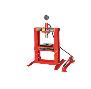 CE Standard Vehicle Equipment  Hydraulic Shop Press 10 ton Jack With Gauge