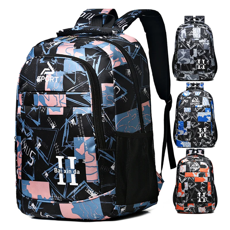 Personalized Logo Sports Backpack For Kids and Women Outdoor School Bags Travel Oxford Backpack Students Bag