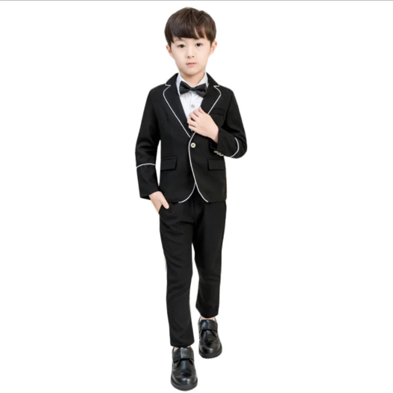 Новая детская одежда костюм для мальчиков смокинг костюм персонализированный Детский костюм