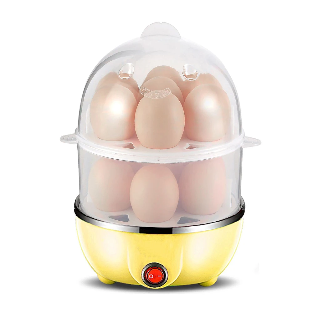 Electric Egg Cooker Food Heating Steamer With Two Layers 14 Eggs Capacity,Kitchen Supplier