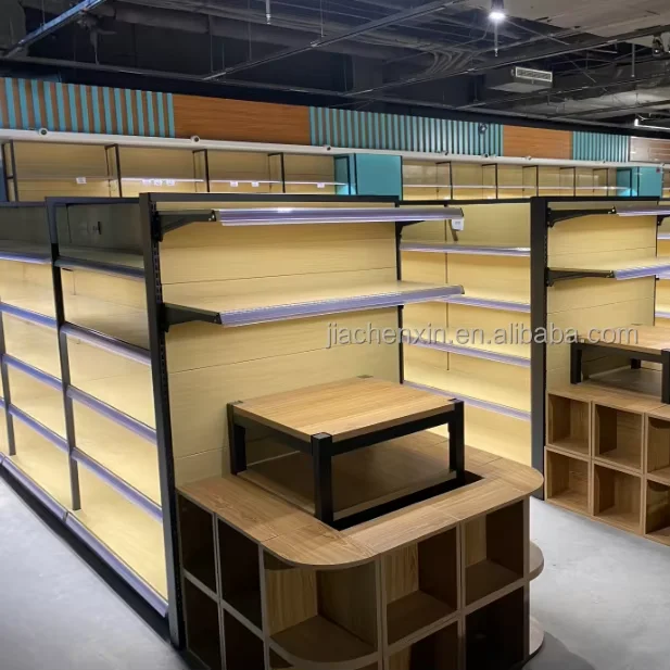 supermarket shelves display racks gondola shelving free 3D design  Customized shelf for  convenience store and grocery store