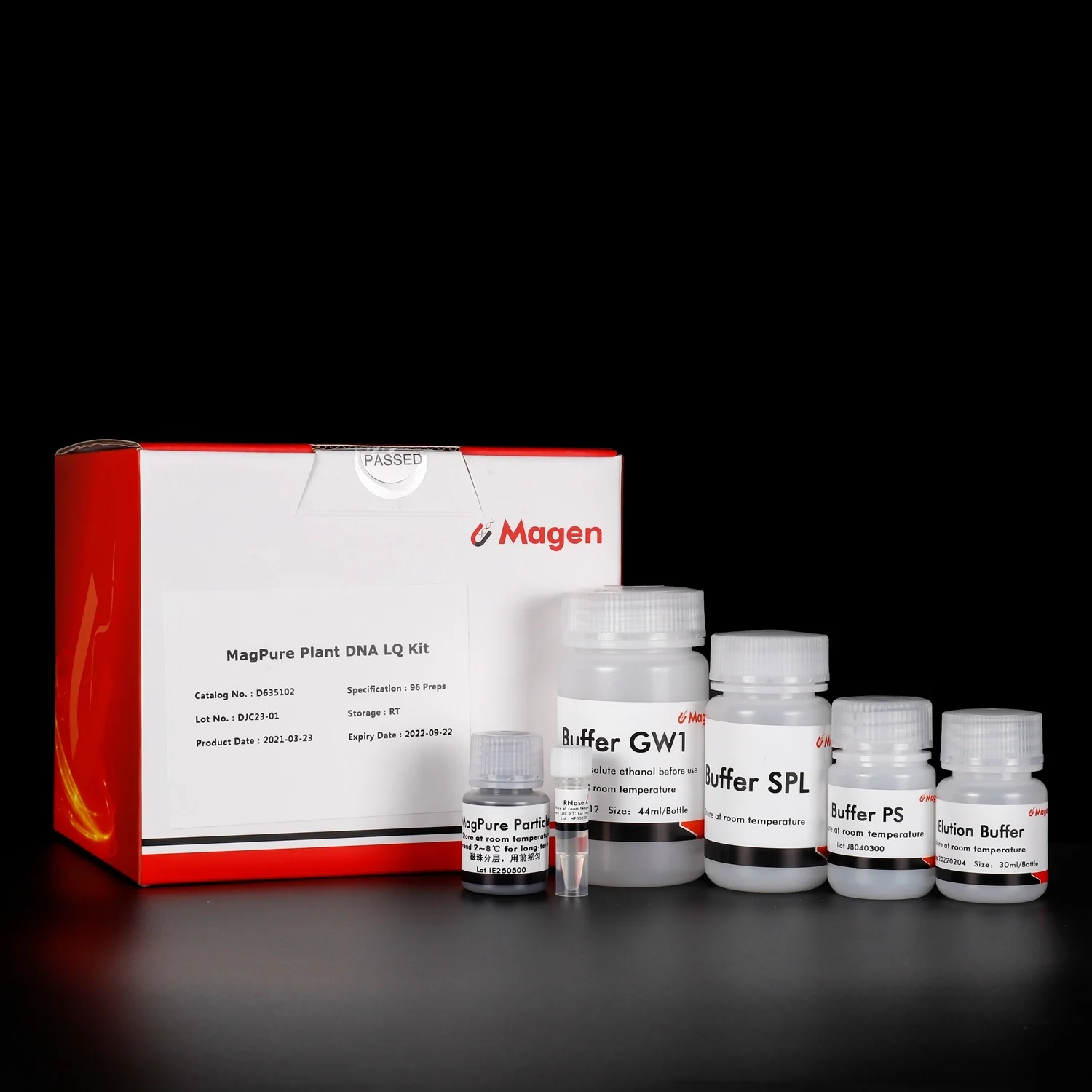 
MagPure Seed DNA Kit 