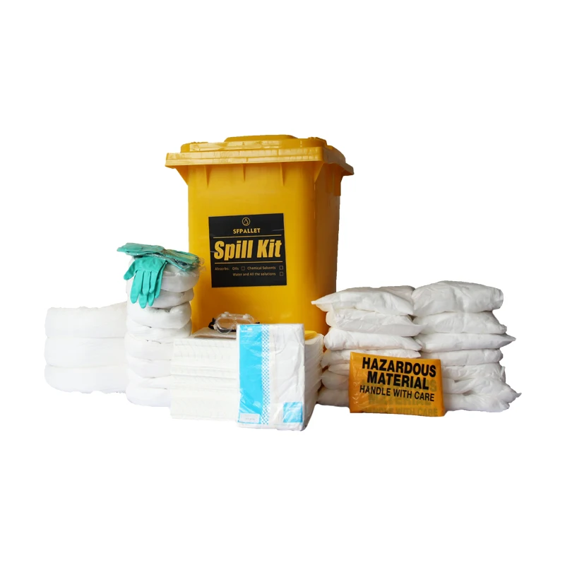 Superior Oil Performance Wheeled Bin Spill Response Kit 360L
