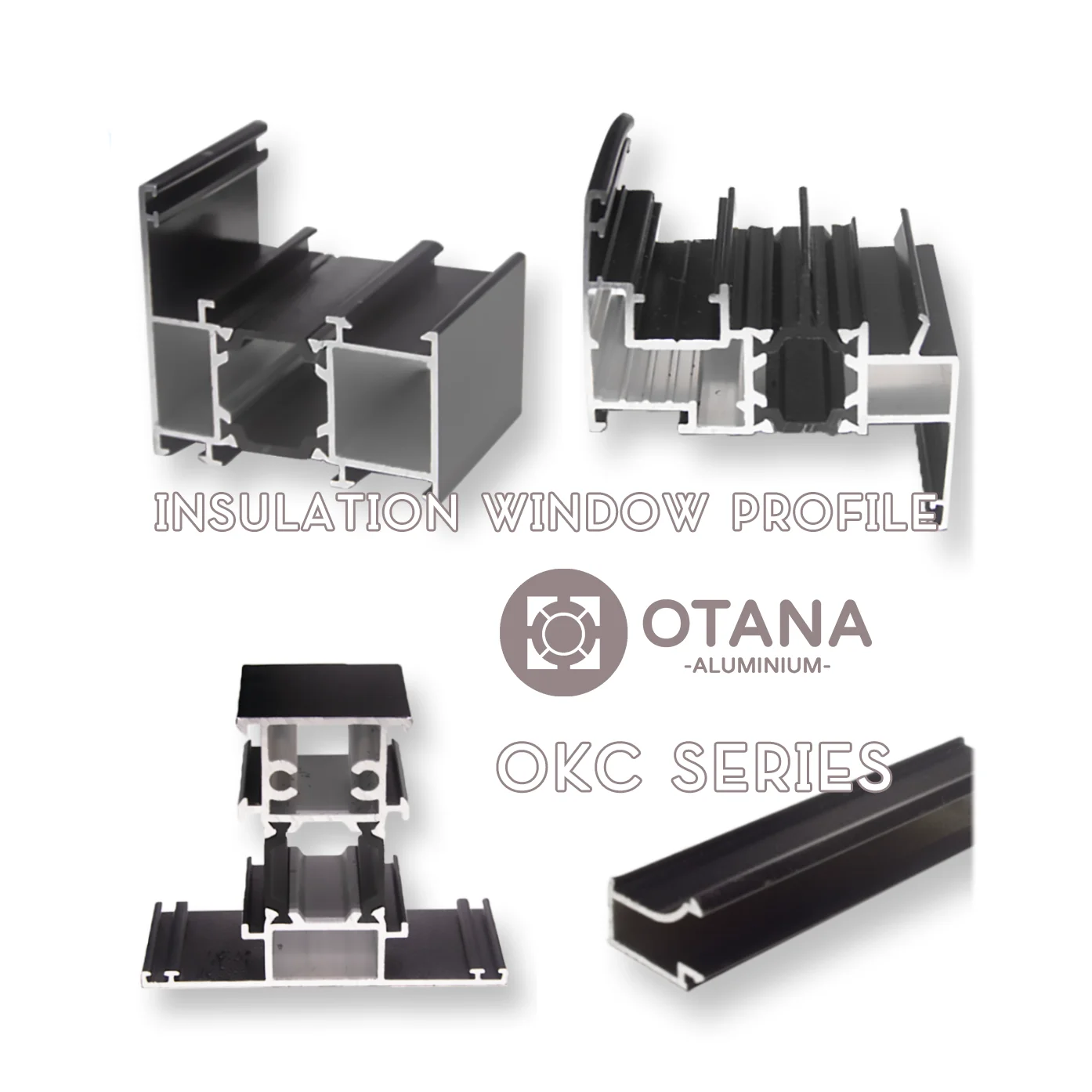 High quality extrusion aluminium profile for doors and windows industrial l shape triangle square customized wholesale supply