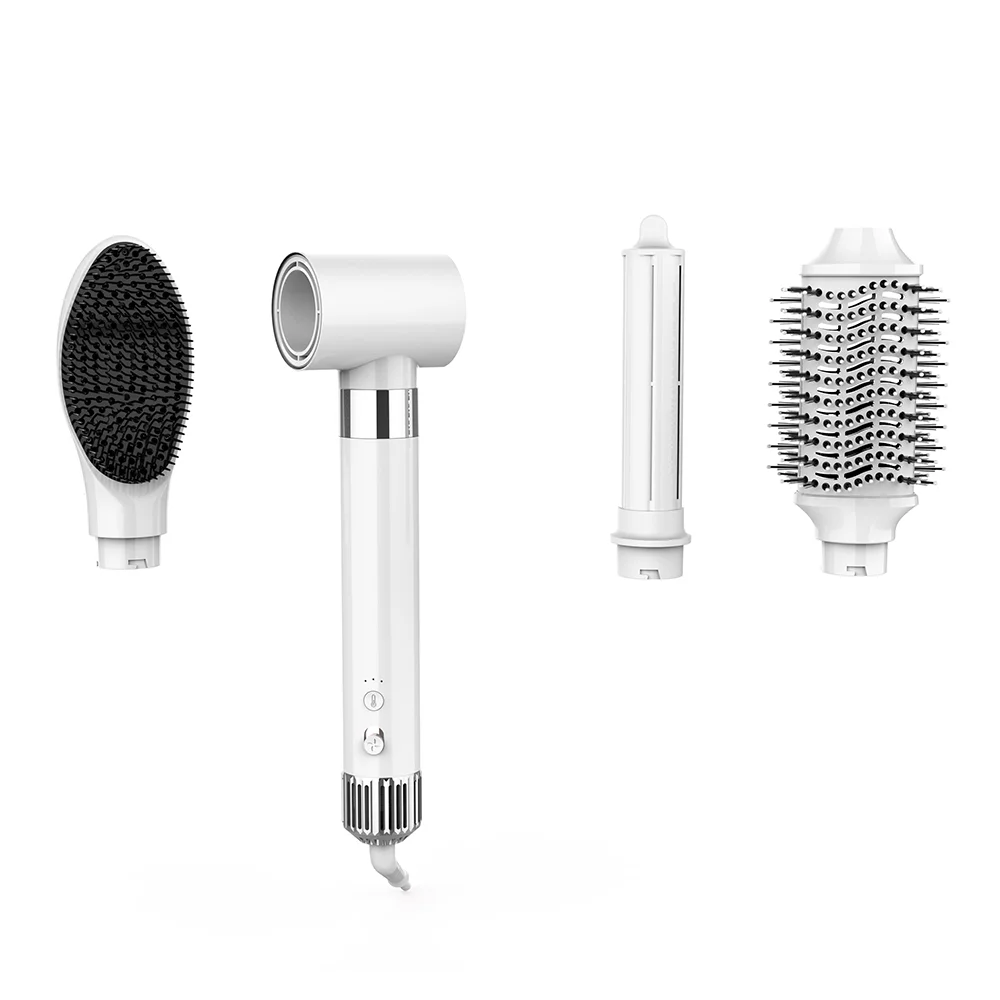 Hair Styler Professional Hair Dryer Brush Blow Dryer Custom Electric Plastic OEM Ionic Hot Air Brush 5 in 1 