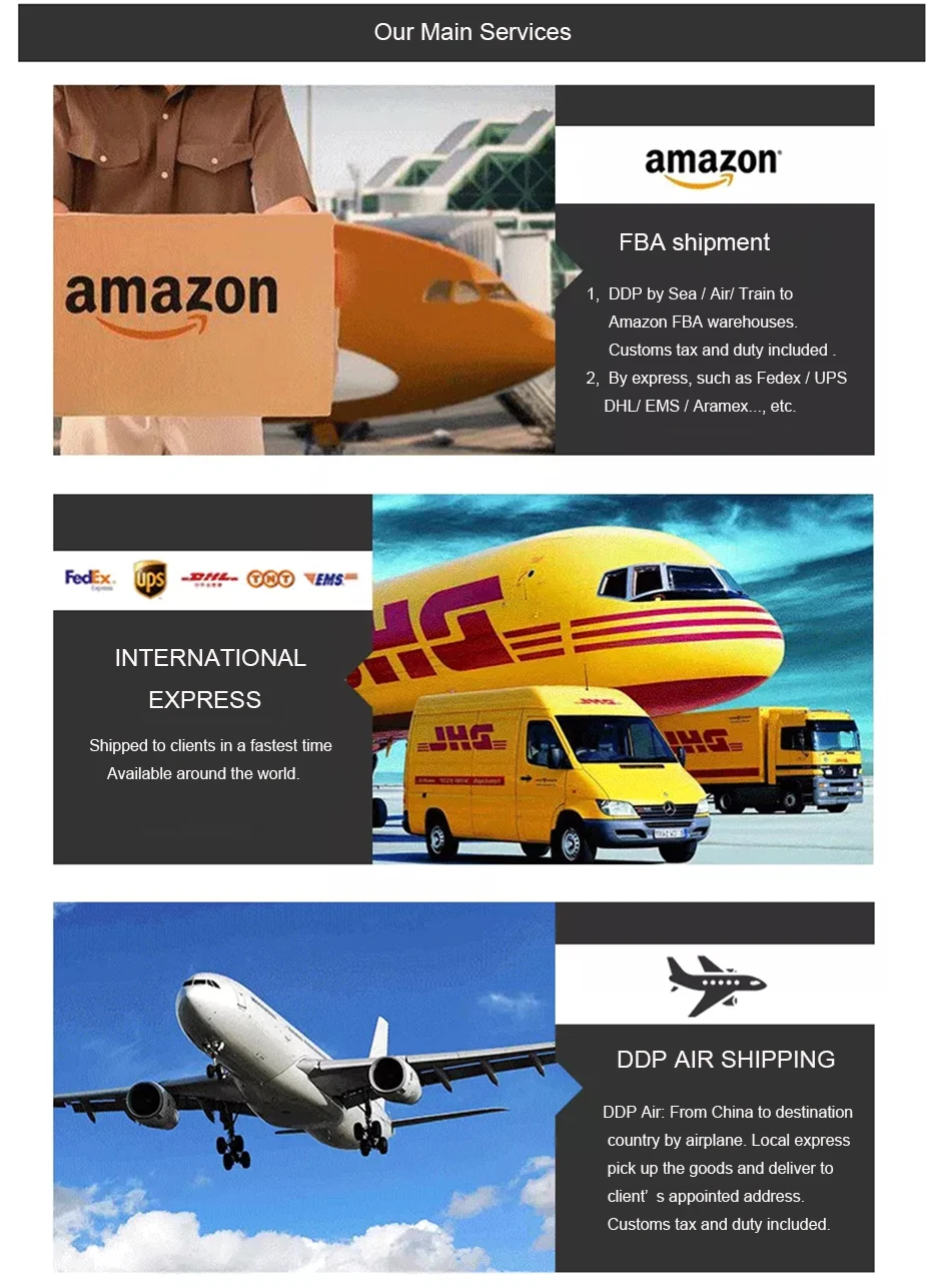 Cheapest DHL DDU Door To Door Freight Forwarder From China To Mexico/USA Express Customs Clearance Air Freight Agent