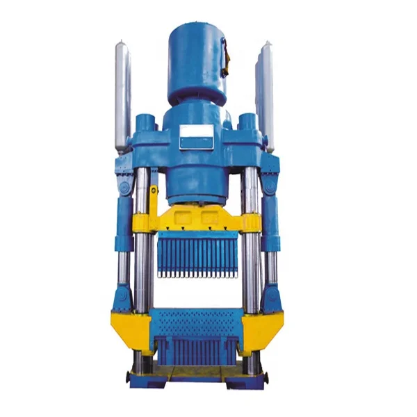 Fully Automatic Hydraulic Press YF1-10 Mobile Fired Mud Cement Brick Making Machine safety Interlock Brick Press Machine