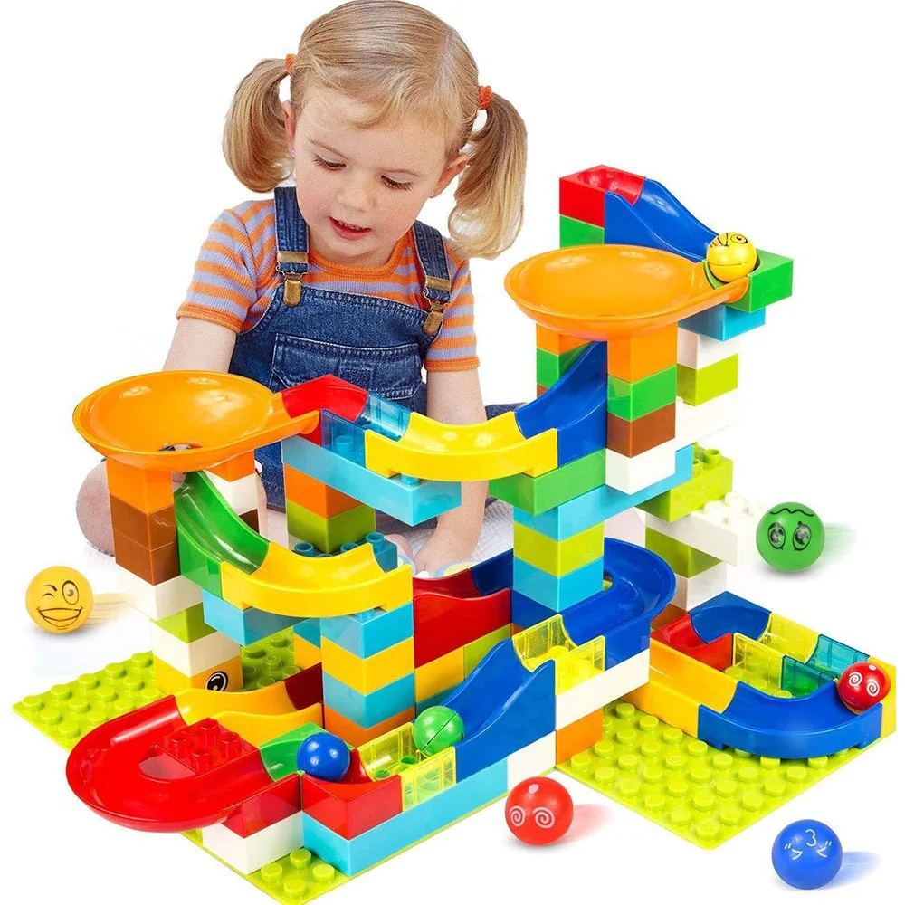 240 шт. стволовых игрушки строительные блоки набор с Marble Run «для детей 3 +
