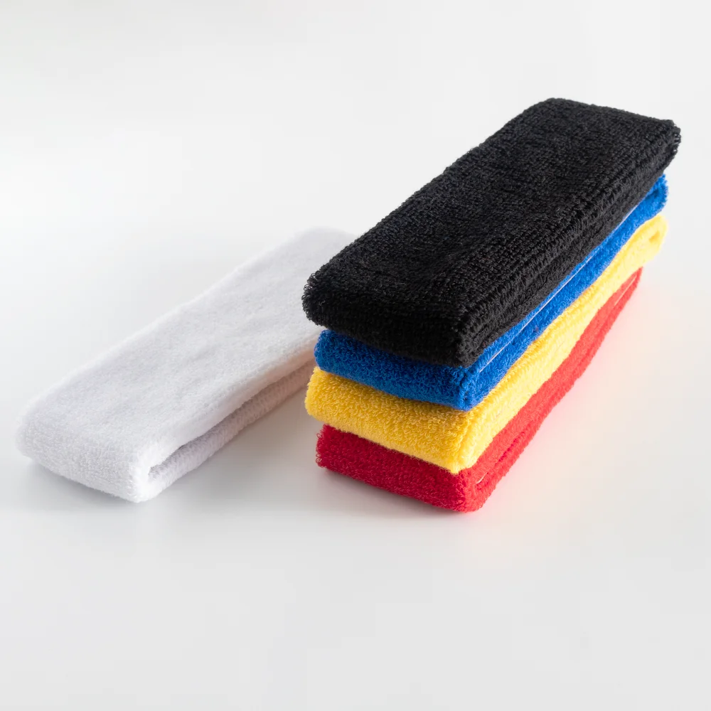 High elasticity Sports Cotton Athletic Sweat Headbands For Sports