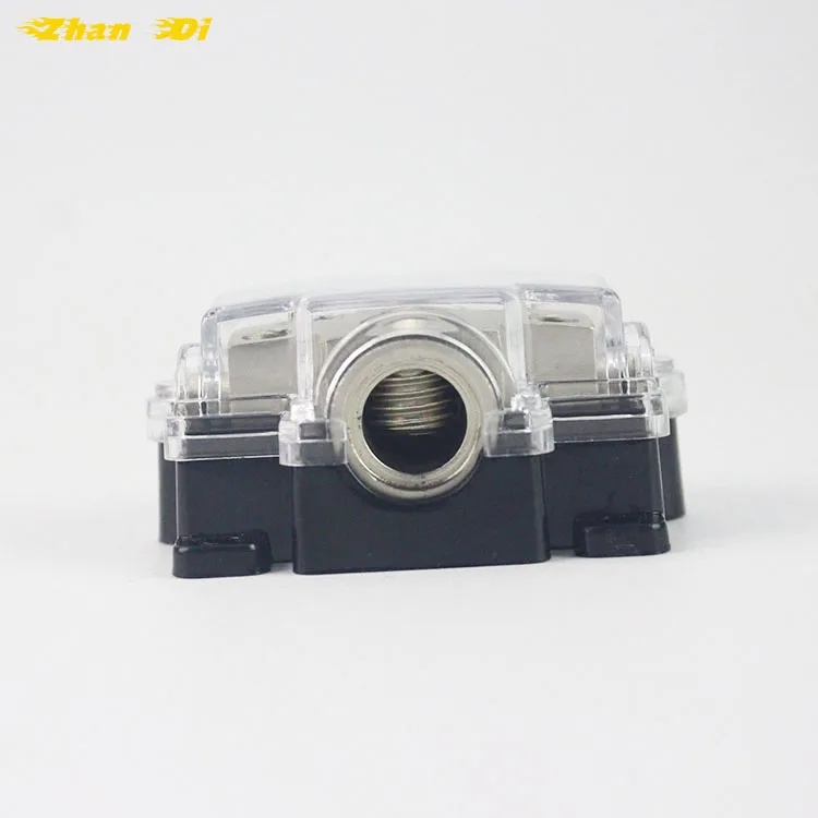 distribution block 2*0GA IN-4*4GA+2*8GA OUT Camper Car Audio Distribution Fuse Block with Ground Mini ANL Fuse Box Distribution