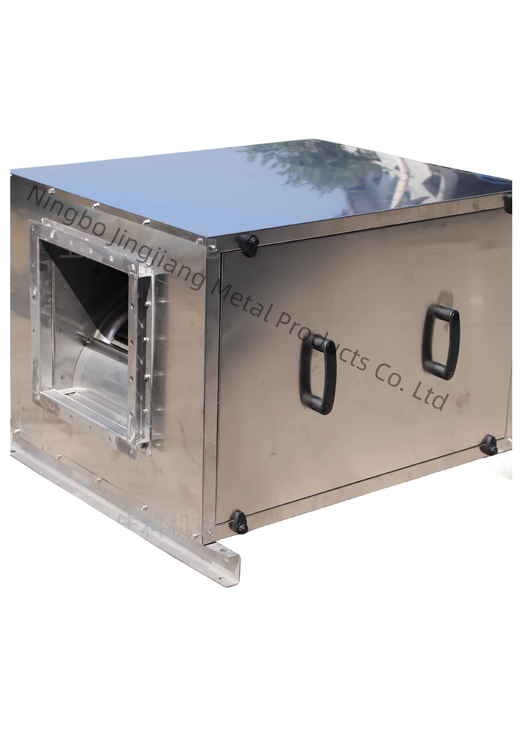 HVAC Galvanized Mild Steel Duct Cabinet Inline Box Type Kitchen Exhaust Ventilation Centrifugal Fans