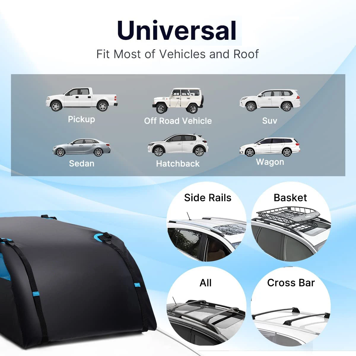 Hot Sale 4X4 SUV Car Roof Top Cargo Box