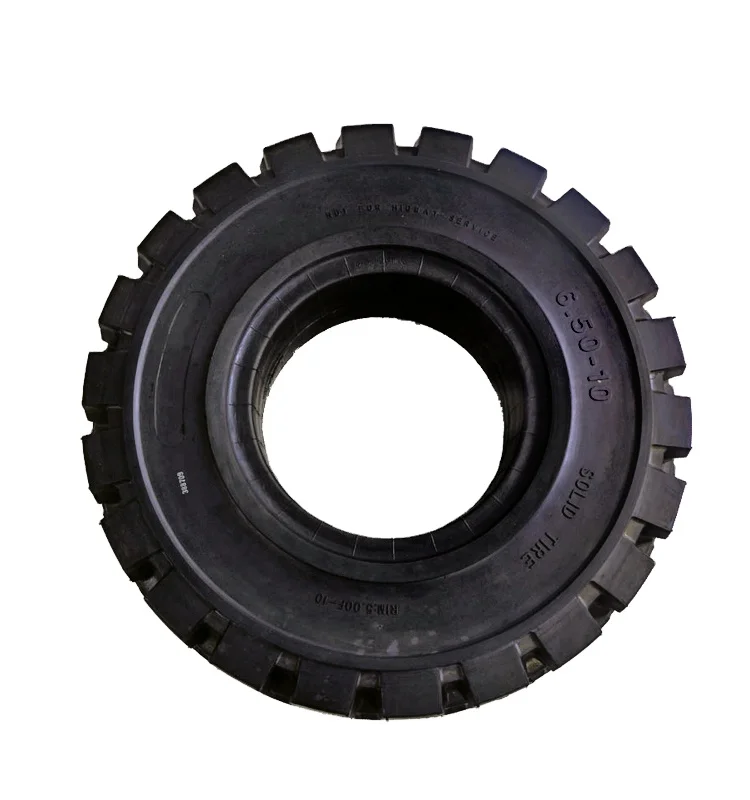 Topower High quality Customized Solid tire black 6.50-10 TP301 for Forklift