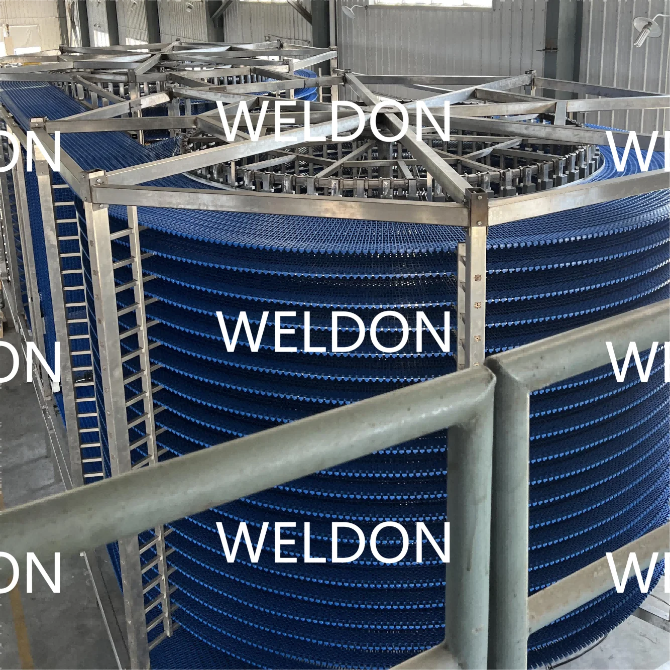 spiral freezer belt plastic spiral belt