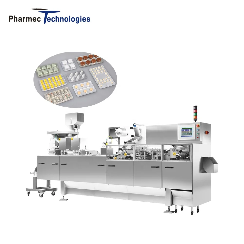 PT-DPH200 Pharmaceutical Tablet Capsule Alu Alu Blister Packaging Machine