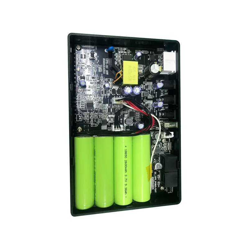 Mini UPS Uninterruptible Power Supplies Lithium Batteries LiFePo4 Battery 5V 9V 12V DC for Wifi Router Single Phase On-Line Type