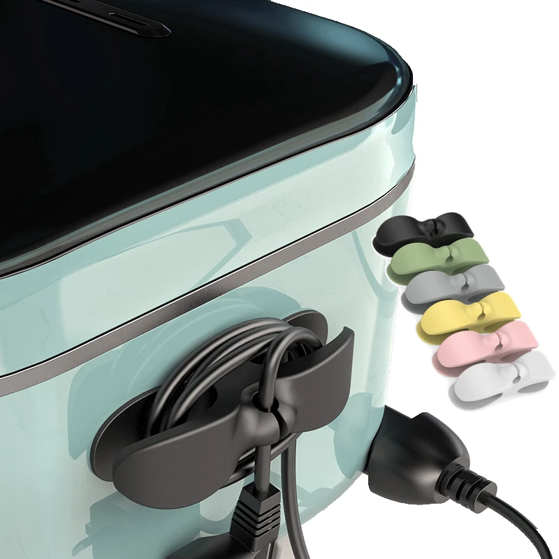 High quality Mixer Coffee Maker Air Fryer silicone Wire Keeper Holder  Wrapper Cord Organizer For Home Kitchen Appliances