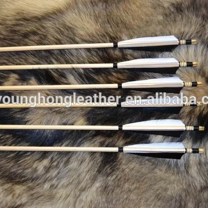 Wooden arrows for shooting