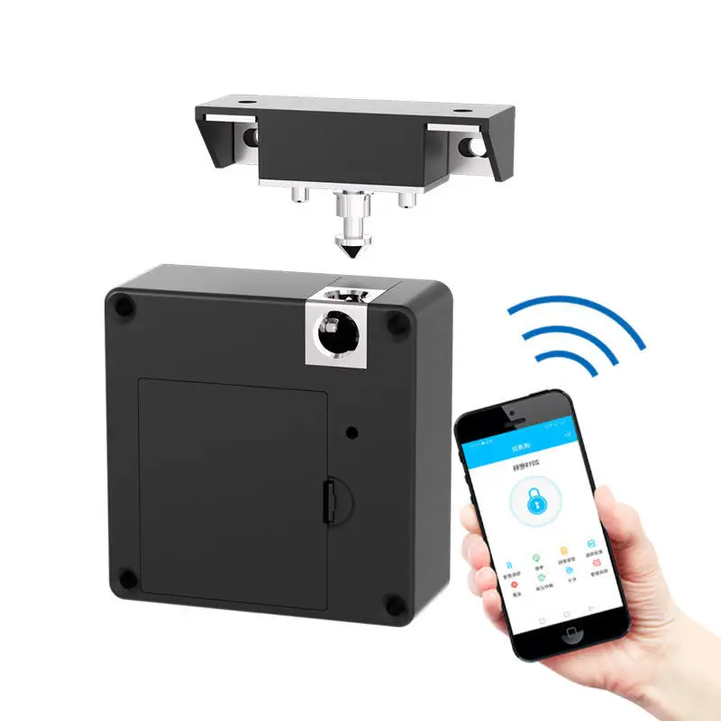 TTLock APP Intelligent Cabinet Locker Card Unlock Electronic Hidden Furniture Wooden Door Lock Smart Drawer Lock
