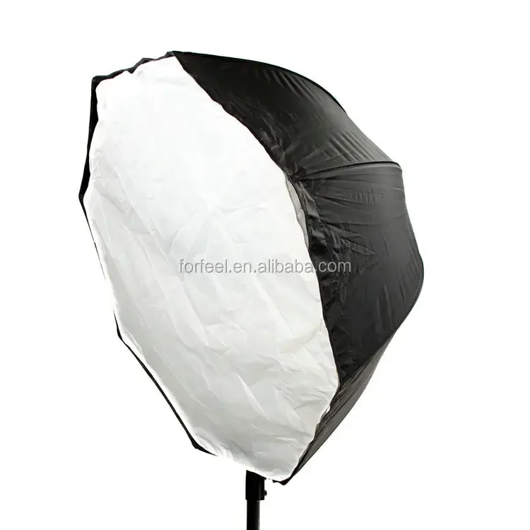95cm/37.4in Octagon Studio Softbox Umbrella Reflector with Honeycomb Grid Carbon Fiber Bracket for Speedlite Flash Light