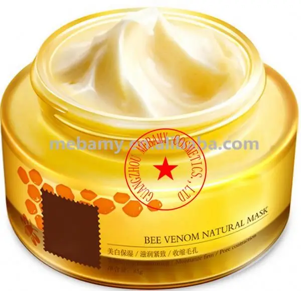 OEM/ODM Anti-aging Amino Acid Honey Bee Venom Whitening Facial Mask