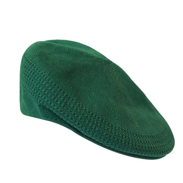 New Mesh Cap Irish Flat Cap Berets Peaky Blinders Hat Unisex Polyester Panels Cap Ivy Hat