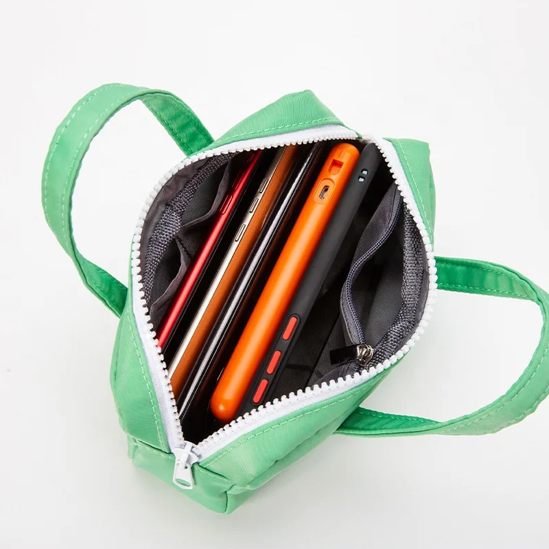 Waterproof Zippered Pen Bag Pencil Case for Marker Pens  Brush Pen Coloring Pencils Multifunctional Cosmetic bag