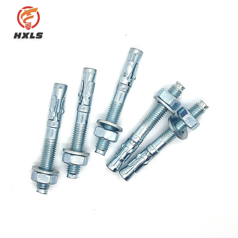 Spot wholesale HSA Grade 5.8 galvanized steel wedge anchors