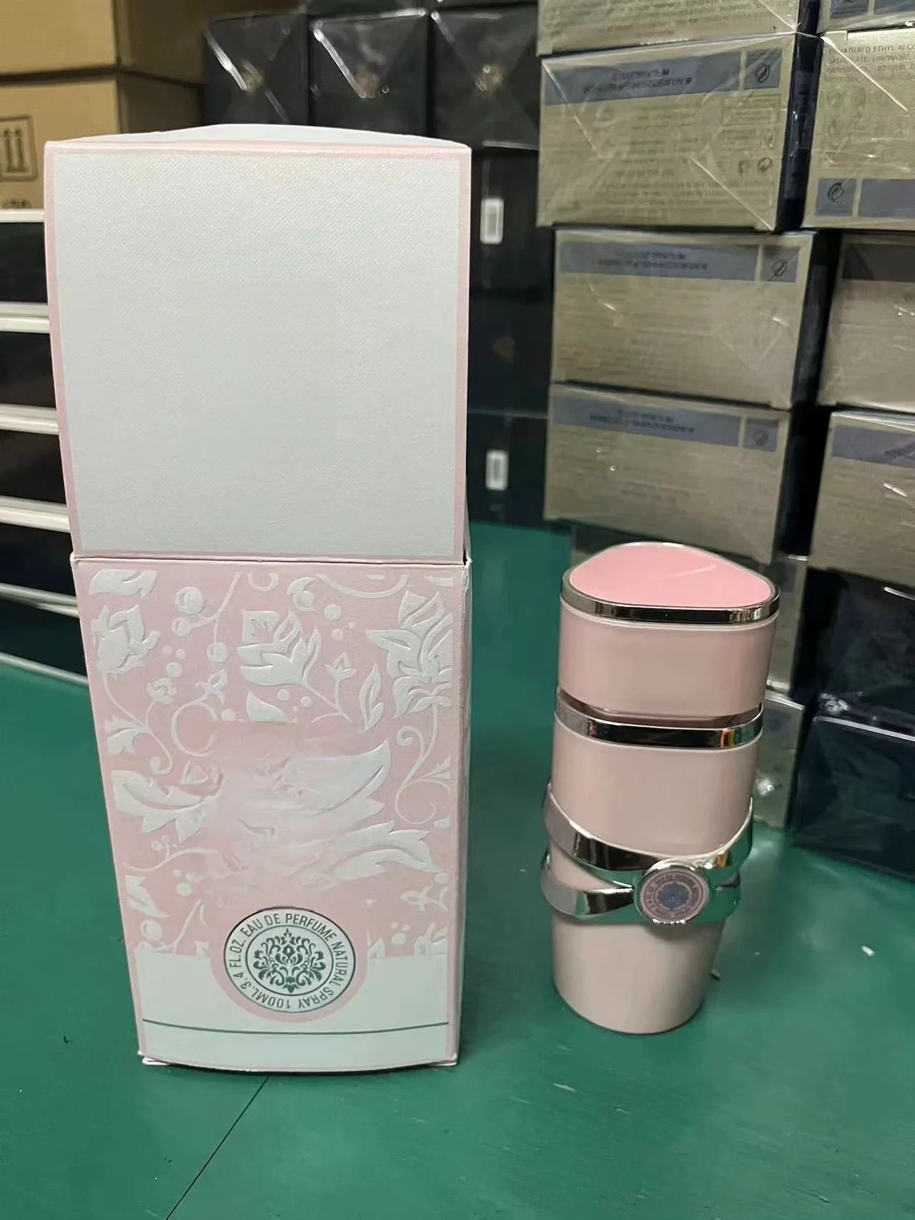 High Quality 100ml Long Lasting Dubai Arabic Original Rose Perfume Women and Men Perfume