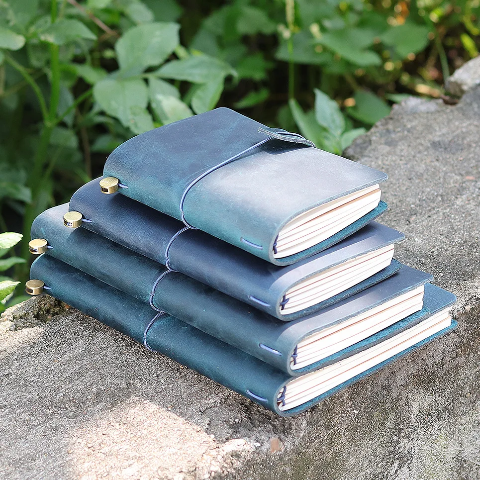 Wholesale Custom PU Leather Planner Printing Diary Creative Travel Journal