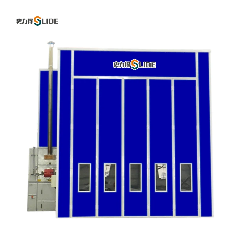 SLD spray booth cabin  car painting room paint box ovens vehicle paint car baking oven for sale