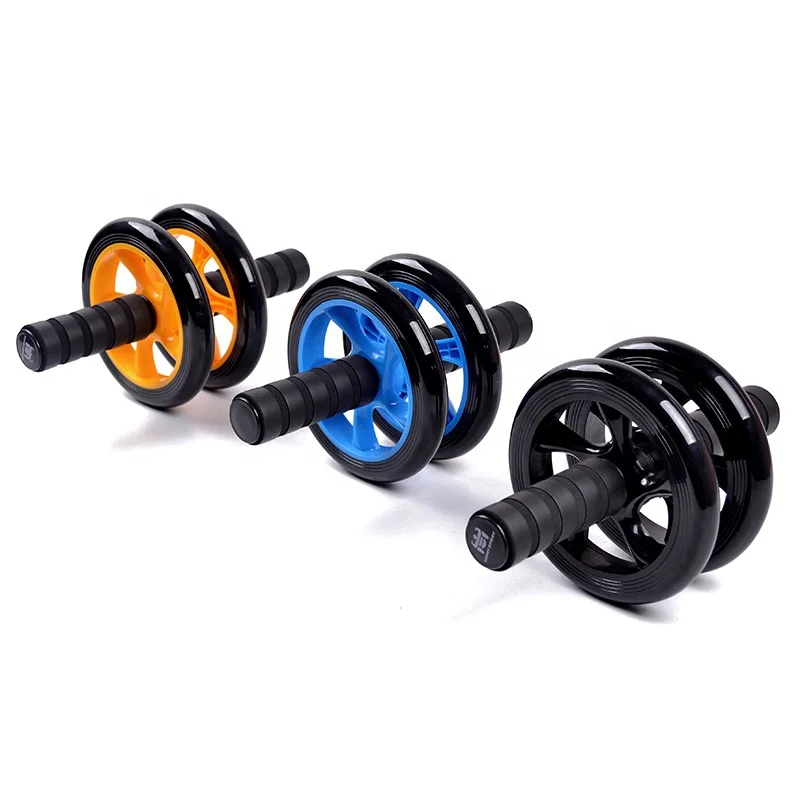  Yoga Pvc Wheel Roller Abdominal Exercise