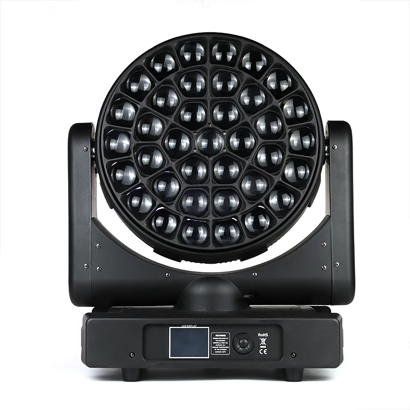 Big Bee Eye Professional DJ disco party  LED 3740 rgbw pixel moving head light stage lighting with auto sound dmx control