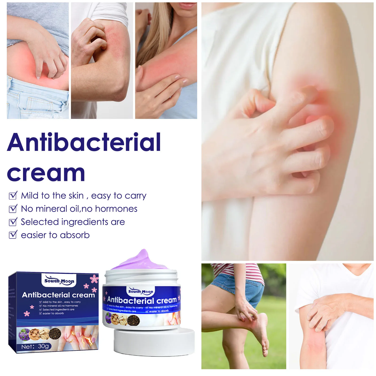 Anti-itching cream Provides Relief from Itching and Swelling for Mosquito Bites Insect Sting and Bite Relief