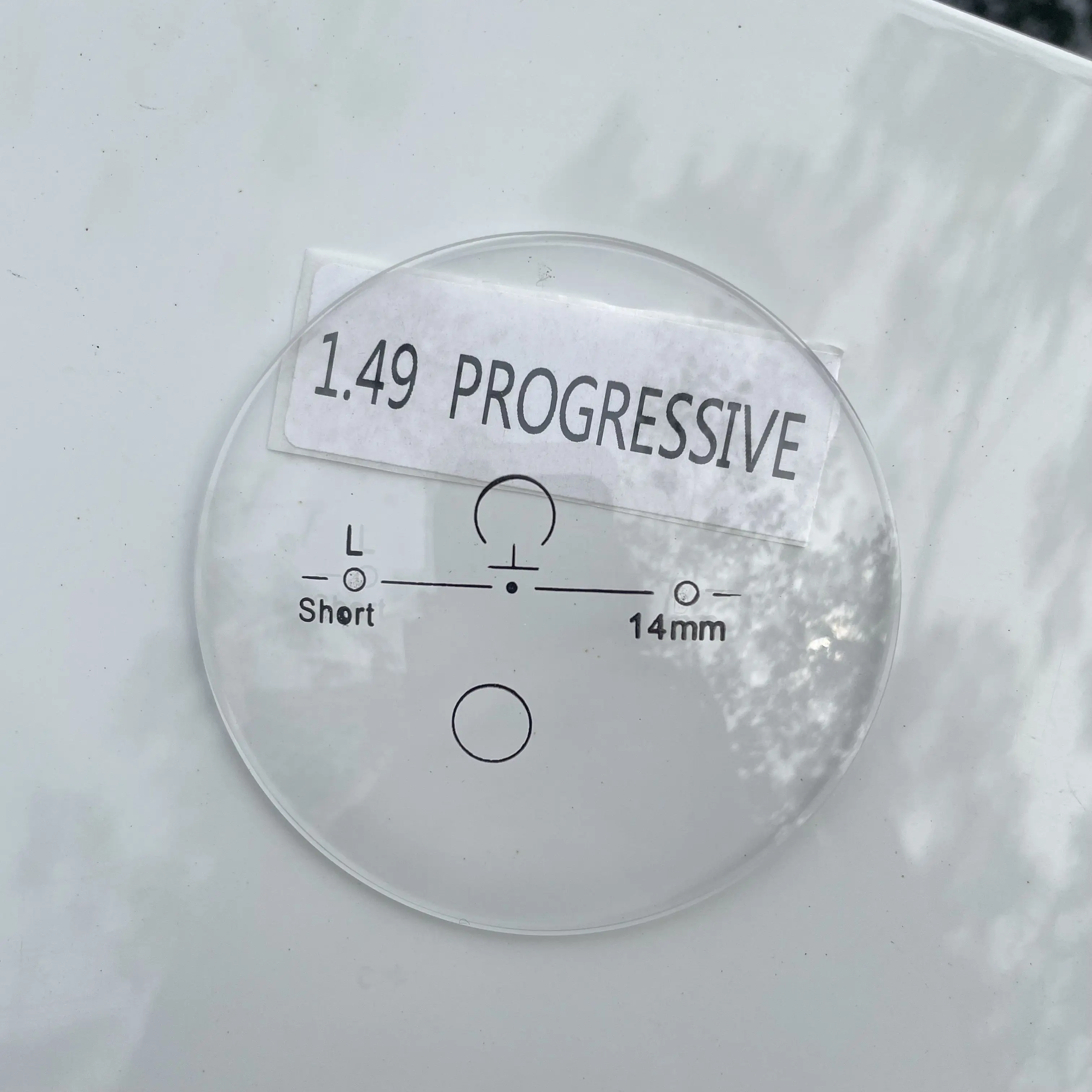 Wholesale Cr39 Polarized Stock Optical 1.49 Freeform Progressive Lenses