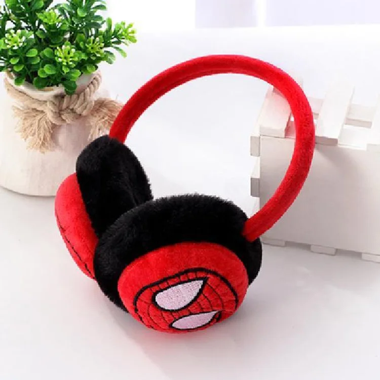 2021 Winter boys and girls warm ear muffs Baby antifreeze warm ears  version lovely thick plush ear muffs