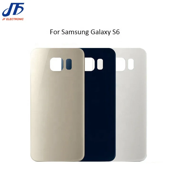Стеклянная задняя крышка батарейного отсека для мобильного телефона Samsung Galaxy S6 G920 Задняя