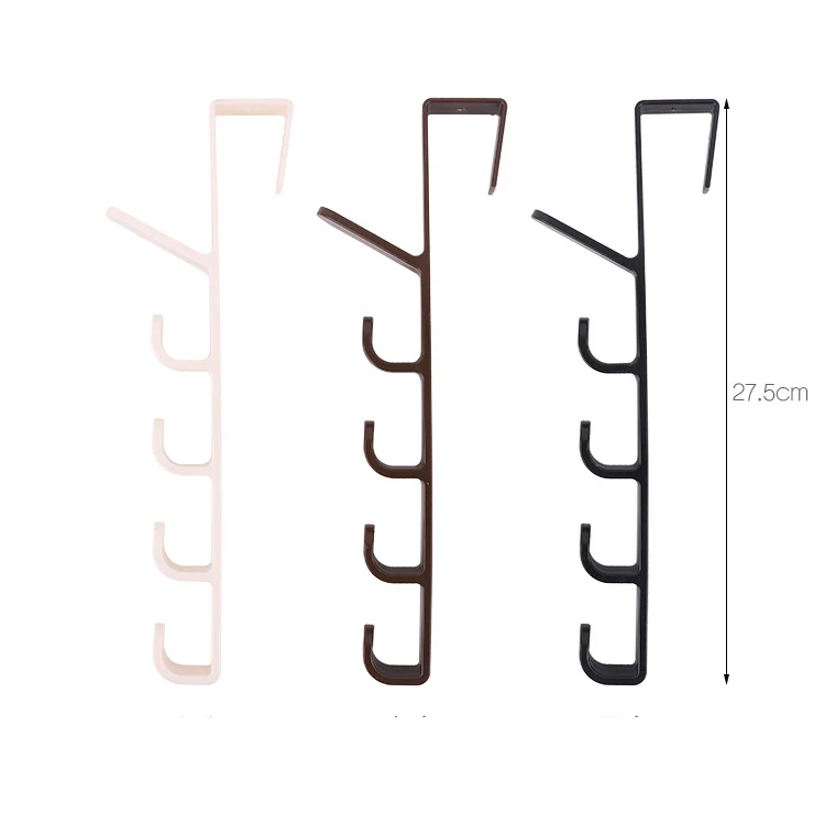 higher quality factory direct selling door Hooks Rack Organizer for Hanging Coat,Hat,Towel,Bag