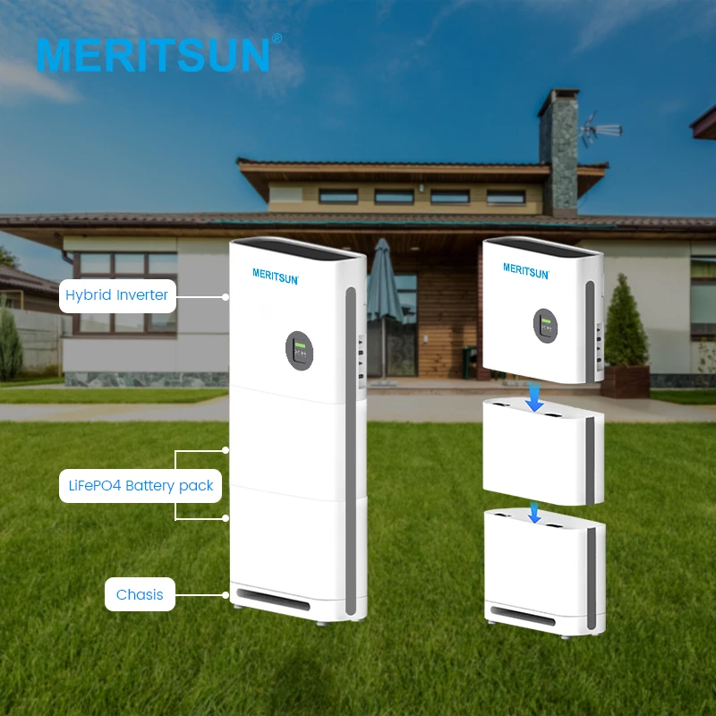 MeritSun Solar Energy System EU Power Plus All-In-One Power Lithium Battery