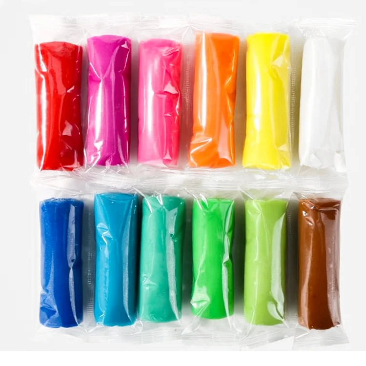 EN71 DIY intelligent High quality color dough for kids 10g 20g 30g automatic sealing packing bags
