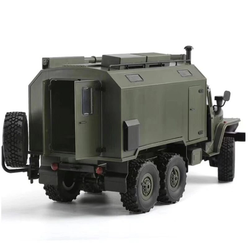 Wpl B-36 1:16 Simulation Soviet Ural Army Truck Command Vehicle Electric Remote Control Rc Car Boys Toy