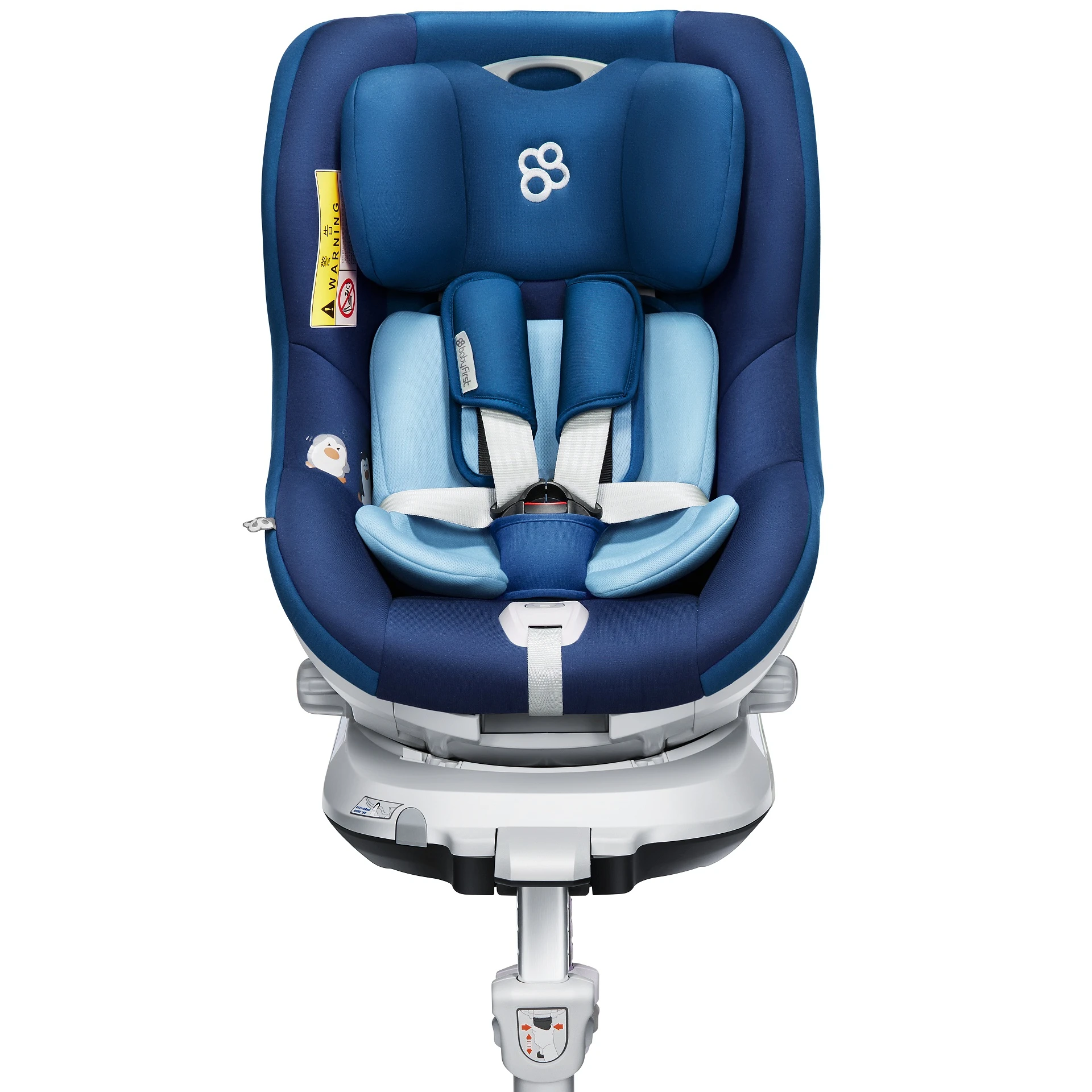 SILLA DE COCHE  R101A BLUE GROUP 0 I WITH ISOFIX&SUPPORT LEG ECE R44 360 ROTATE (1600204165266)