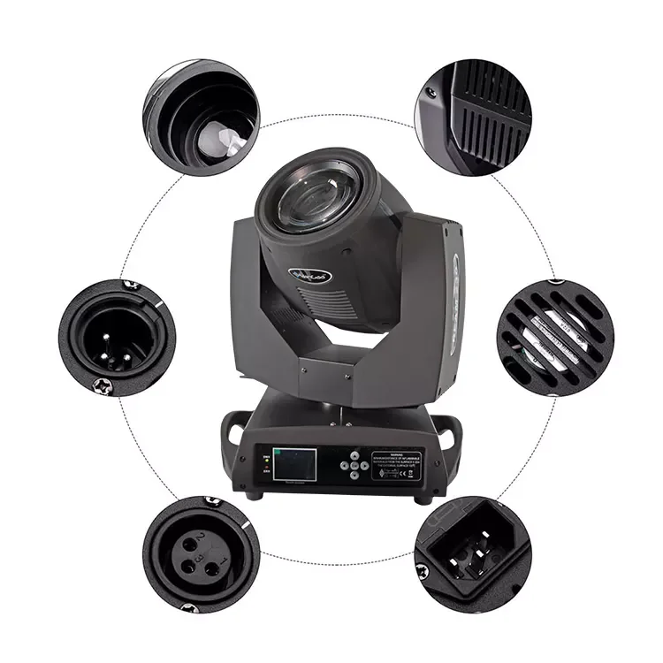 Top quality 7R 230W Beam Sharpy Moving Head Light for bar DJ stgae concert