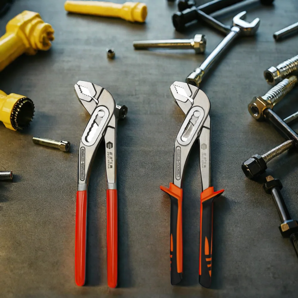 12-Inch Multi-Function Water Pump Pliers Carbon Steel Water Pipe Wrench with Customized OEM Support