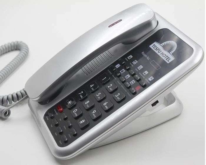 5 звезд в комнате для гостей качество основной телефон Проводные аналоговый стационарный телефон для отеля