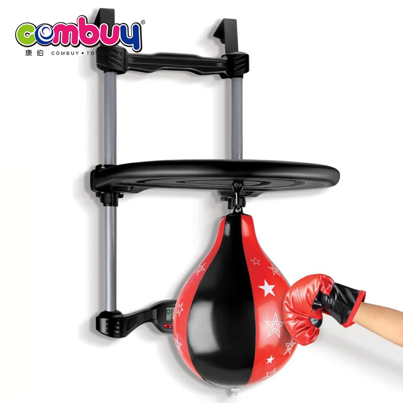 Indoor Sport Game hang Door Kids Boxing Set Toys with Gloves